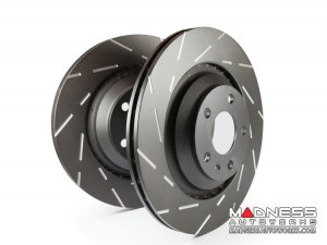 Jeep Renegade Brake Rotors (2) - Front - EBC - Slotted